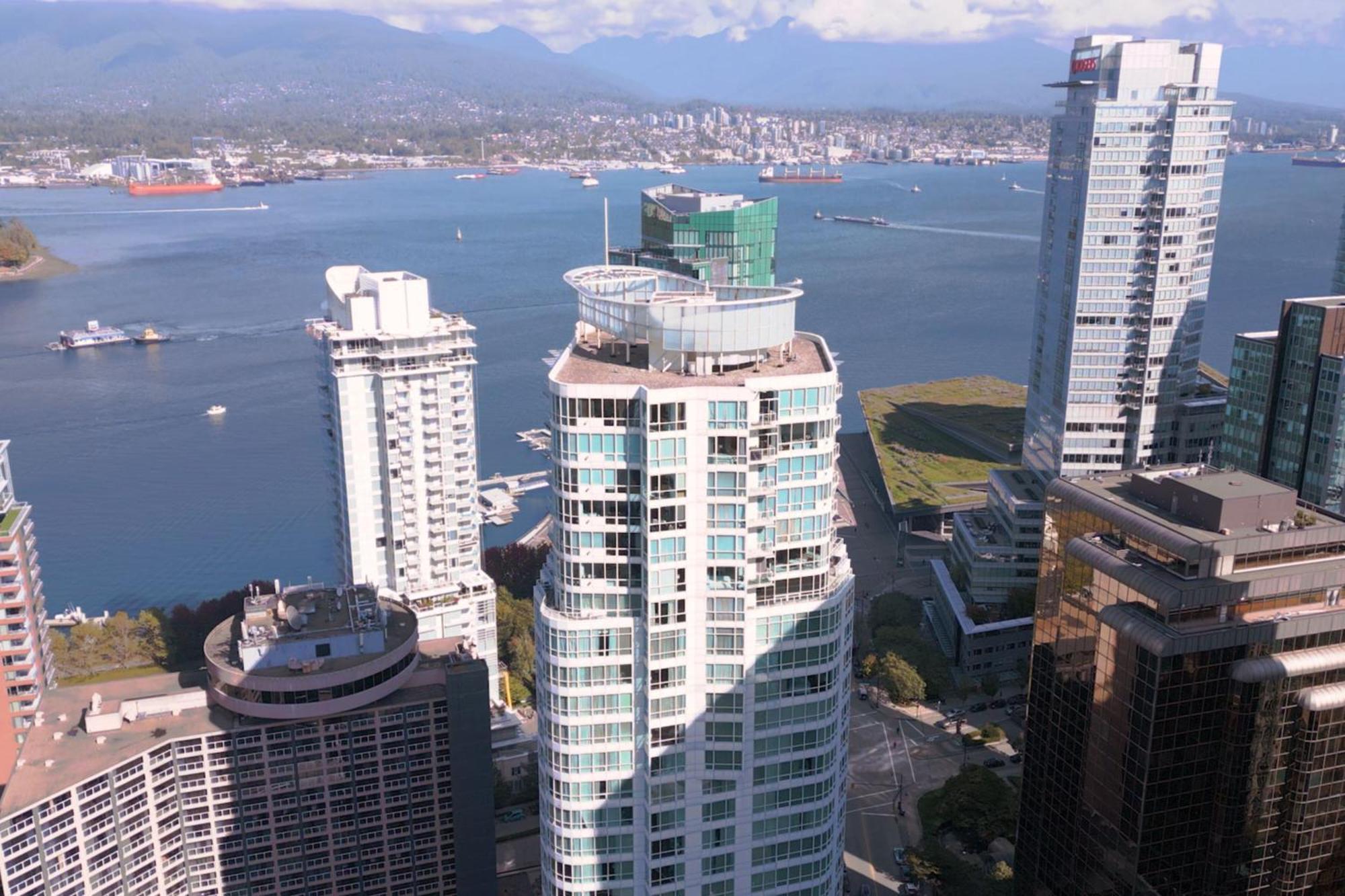 Vancouver Marriott Pinnacle Downtown Hotel Esterno foto